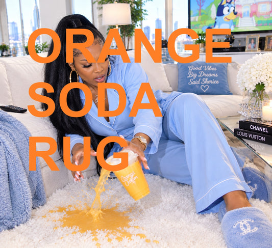 "Orange Soda Rug"