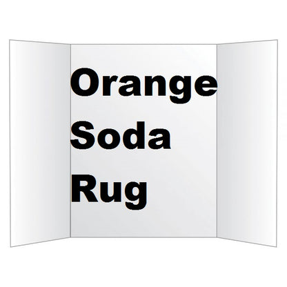 "Orange Soda Rug"