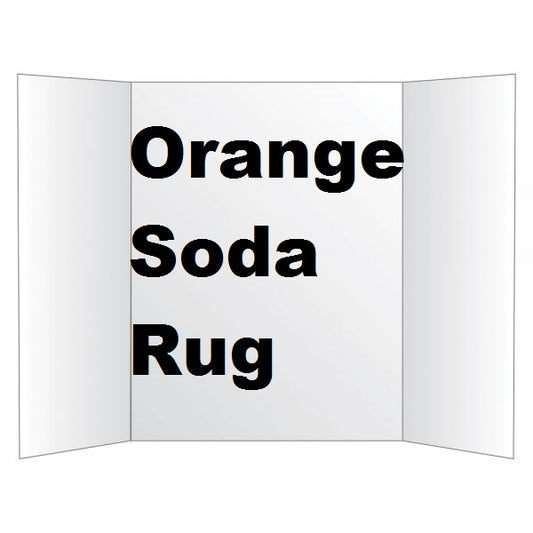 "Orange Soda Rug"