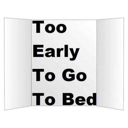 "Too Early To Go To Bed" (an Ode to Whitney Houston)