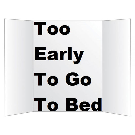 "Too Early To Go To Bed" (an Ode to Whitney Houston)
